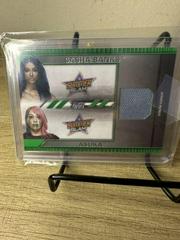 Sasha Banks, Asuka [Green] Wrestling Cards 2021 Topps WWE Undisputed Matchup Relics Prices