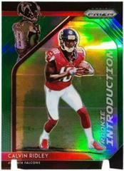 Calvin Ridley [Green Prizm] Football Cards 2018 Panini Prizm Rookie Introduction Prices