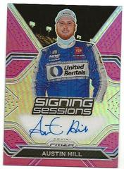 Austin Hill [Pink] #S-AH Racing Cards 2021 Panini Prizm Signing Sessions Prices