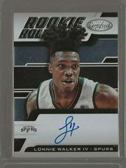 Lonnie Walker IV Basketball Cards 2018 Panini Certified Rookie Roll Call Autographs Prices