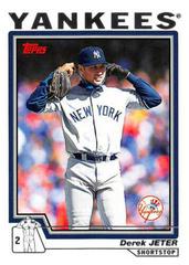 Derek Jeter #20 Baseball Cards 2004 Topps Prices