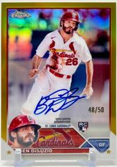 Ben DeLuzio [Gold] #RA-BDL Baseball Cards 2023 Topps Chrome Update Rookie Autographs Prices