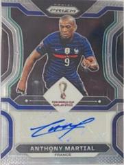 Anthony Martial Soccer Cards 2022 Panini Prizm World Cup Signatures Prices