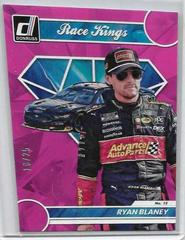 Ryan Blaney [Pink] Racing Cards 2023 Panini Donruss NASCAR Prices