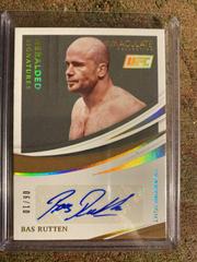 Bas Rutten [Gold] Ufc Cards 2021 Panini Immaculate UFC Heralded Signatures Prices