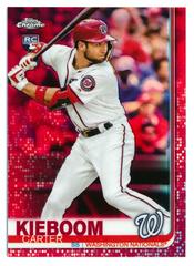 Carter Kieboom [Red Refractor] #22 Baseball Cards 2019 Topps Chrome Update Prices