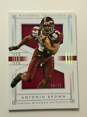 Antonio Brown Football Cards 2016 Panini National Treasures Collegiate Prices