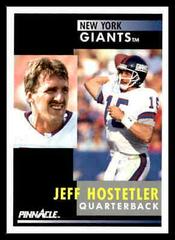Jeff Hostetler Football Cards 1991 Pinnacle Prices