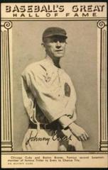 Johnny Evers Baseball Cards 1948 Baseball's Great Hall of Fame Exhibits Prices