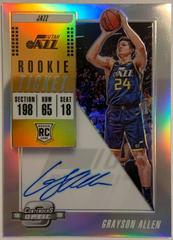 Grayson Allen [Yellow Jersey Autograph] #113 Basketball Cards 2018 Panini Contenders Optic Prices