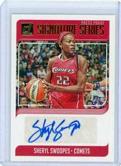 Sheryl Swoopes Basketball Cards 2019 Panini Donruss WNBA Signature Series Prices