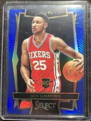 Ben Simmons [Blue Prizm] Basketball Cards 2016 Panini Select Prices