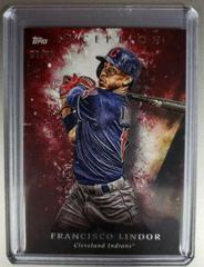 Francisco Lindor [Red] Baseball Cards 2018 Topps Inception Prices