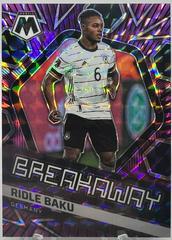 Ridle Baku [Purple] Soccer Cards 2021 Panini Mosaic Road to FIFA World Cup Breakaway Prices