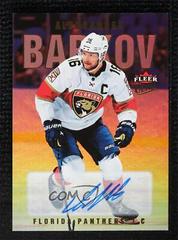 Aleksander Barkov [Silver Foil Autograph] #10 Hockey Cards 2021 Ultra Prices