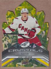 Joey Keane [Yellow] Hockey Cards 2021 Upper Deck Ice Crystals Prices