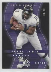 Jamal Lewis [Black] #7 Football Cards 2004 SP Authentic Prices