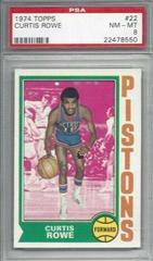 Curtis Rowe Basketball Cards 1974 Topps Prices