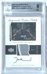 Josh Howard Autograph Patch #53 Basketball Cards 2003 UD Exquisite Collection Prices