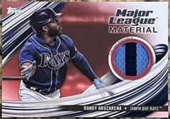 Randy Arozarena [Red] #MLM-RA Baseball Cards 2023 Topps Update Major League Material Prices
