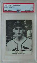 Dick Sisler Baseball Cards 1947 Tip Top Bread Prices