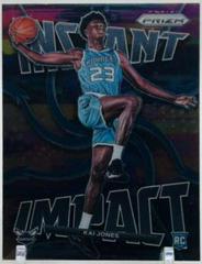 Kai Jones #20 Basketball Cards 2021 Panini Prizm Instant Impact Prices
