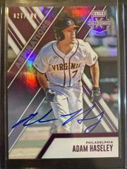 Adam Haseley [Autograph Aspirations Purple] #8 Baseball Cards 2017 Panini Elite Extra Edition Prices