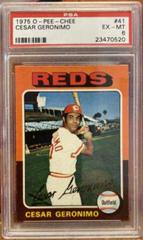 Cesar Geronimo #41 Baseball Cards 1975 O Pee Chee Prices