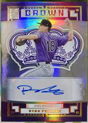 Ryan Feltner [Gold] #C-RF Baseball Cards 2022 Panini Capstone Crown Autographs Prices