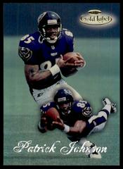 Pat Johnson [Class 2 Black] #4 Football Cards 1998 Topps Gold Label Prices