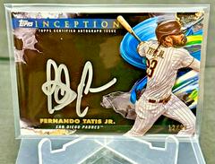 Fernando Tatis Jr. Baseball Cards 2023 Topps Inception Silver Signings Prices