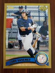 Gary Sanchez [Gold] Baseball Cards 2011 Topps Pro Debut Prices