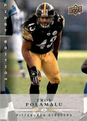 Troy Polamalu Football Cards 2008 Upper Deck First Edition Prices