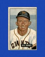 Bill Rigney #125 Baseball Cards 1951 Bowman Prices