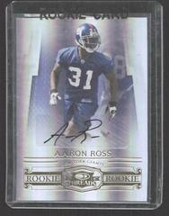 Aaron Ross [Autograph] #215 Football Cards 2007 Panini Donruss Threads Prices