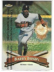 Barry Bonds [Refractor, w/ Coating] Baseball Cards 1998 Finest Prices