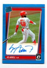 Jo Adell [Light Blue] #JA Baseball Cards 2019 Panini Donruss Optic Rated Prospects Signatures Prices