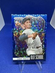 Sandy Koufax [Blue Donut Circles Prizm] #OS-7 Baseball Cards 2021 Panini Prizm Old School Prices