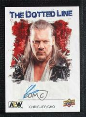 Chris Jericho Wrestling Cards 2021 Upper Deck AEW The Dotted Line Autographs Prices