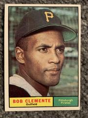 Bob Clemente Baseball Cards 1961 Topps Prices