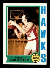 Dale Schlueter #167 Basketball Cards 1974 Topps Prices
