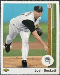 Josh Beckett #140 Baseball Cards 2002 UD Authentics Prices