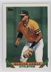 Marcos Armas #100T Baseball Cards 1993 Topps Traded Prices