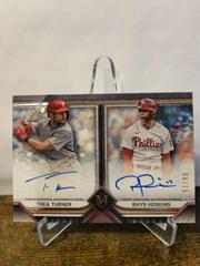 Rhys Hoskins, Trea Turner #DA-TH Baseball Cards 2023 Topps Museum Collection Dual Autographs Prices