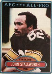John Stallworth [All Pro] Football Cards 1980 Topps Prices
