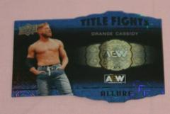 Orange Cassidy [Blue] Wrestling Cards 2022 Upper Deck Allure AEW Title Fights Prices