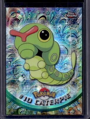 Caterpie [Tekno] #10 Pokemon 2000 Topps Chrome