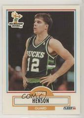 Steve Henson Basketball Cards 1990 Fleer Update Prices