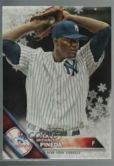 Michael Pineda [Metallic Snowflake] Baseball Cards 2016 Topps Holiday Prices