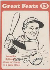 Jim Bottomley [Blue Border] Baseball Cards 1972 Laughlin Great Feats Prices